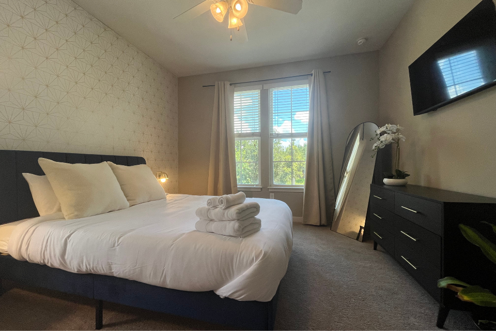 Harmony apartment bedroom